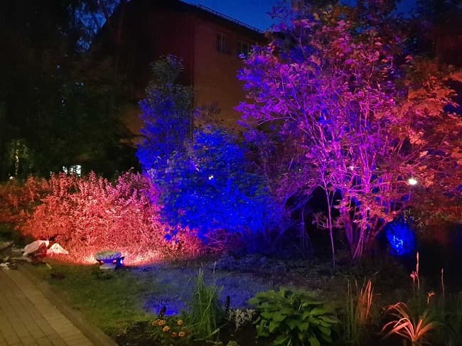 Светодиодный прожектор RGB купить